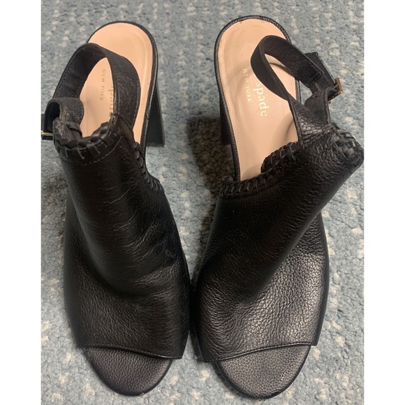 kate spade new york Shoes - Kate Spade 9.5 Mallorca Block Heel Sandals Leather